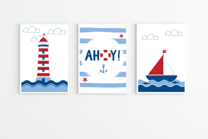 Zestaw Plakatów "AHOY" - Image 2