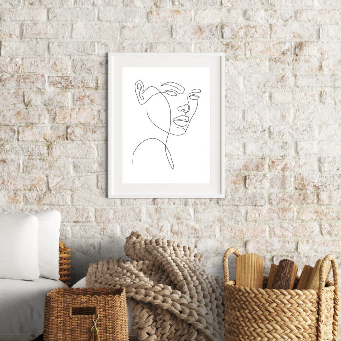 Plakat Line Art - Wzrok Kobiety - Image 6