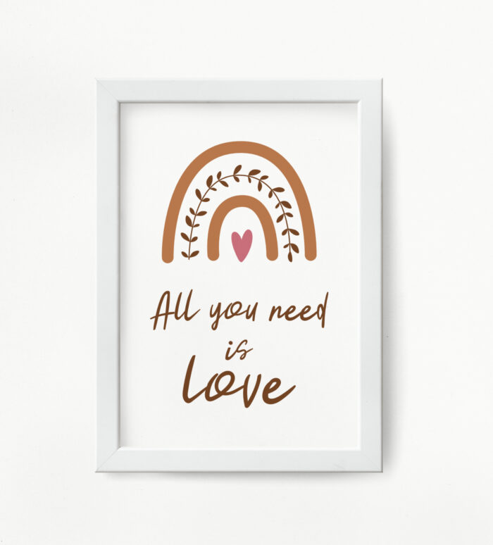 Plakat „All You Need is Love” - Image 3