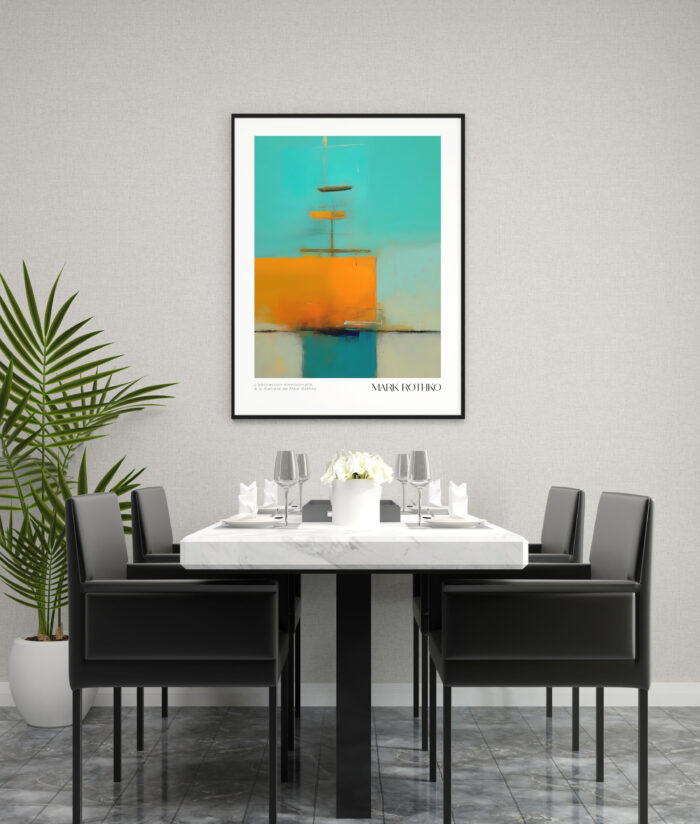 Energia Koloru – Turkus & Pomarańcza - Image 3