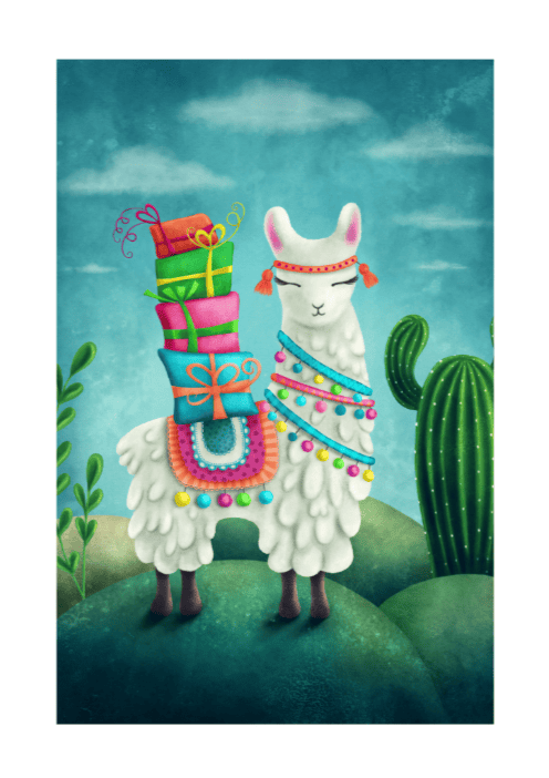 Lama z Prezentami
